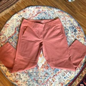 Loft Perfect Deer Peach Skinny Crop Chino s12
